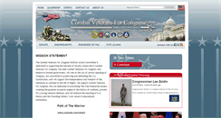 Desktop Screenshot of combatveteransforcongress.org